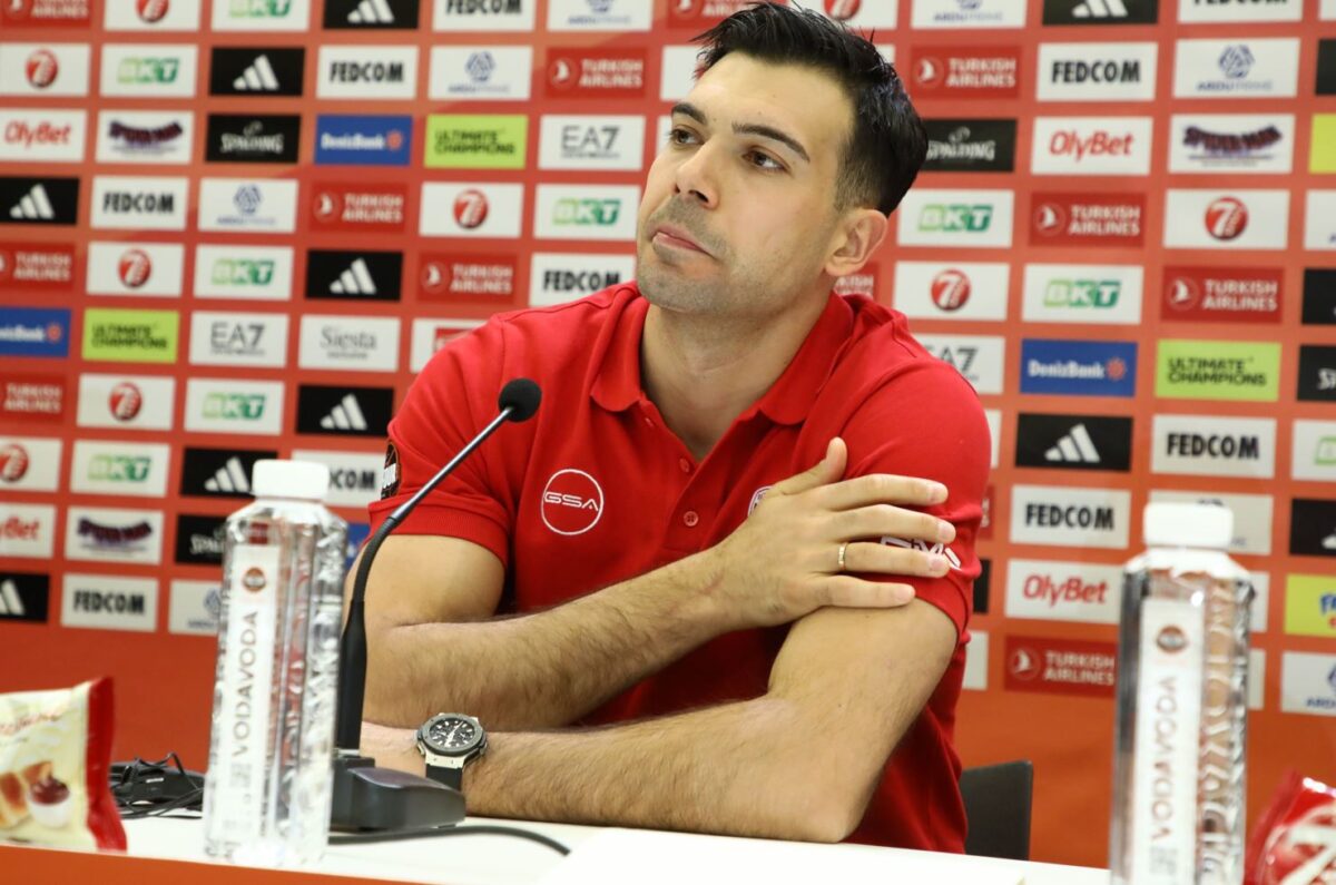 Σλούκας: «Αυτήν την ημέρα τη σκεφτόμαστε από τον Αύγουστο»