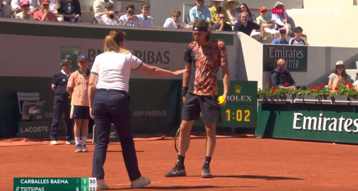 Αποδοκιμασίες για τον Τσιτσιπά στο Roland Garros – Η φάση που ξεσήκωσε (vid)