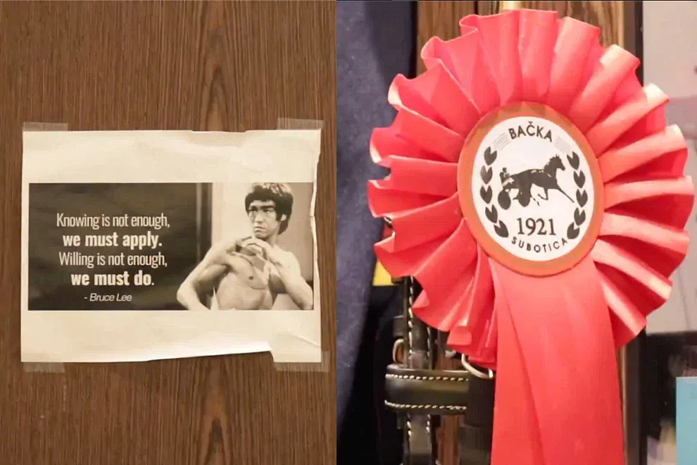 Με το άλογο του στα αποδυτήρια ο Γιόκιτς, με τον… Μπρους Λι ο Μάρεϊ