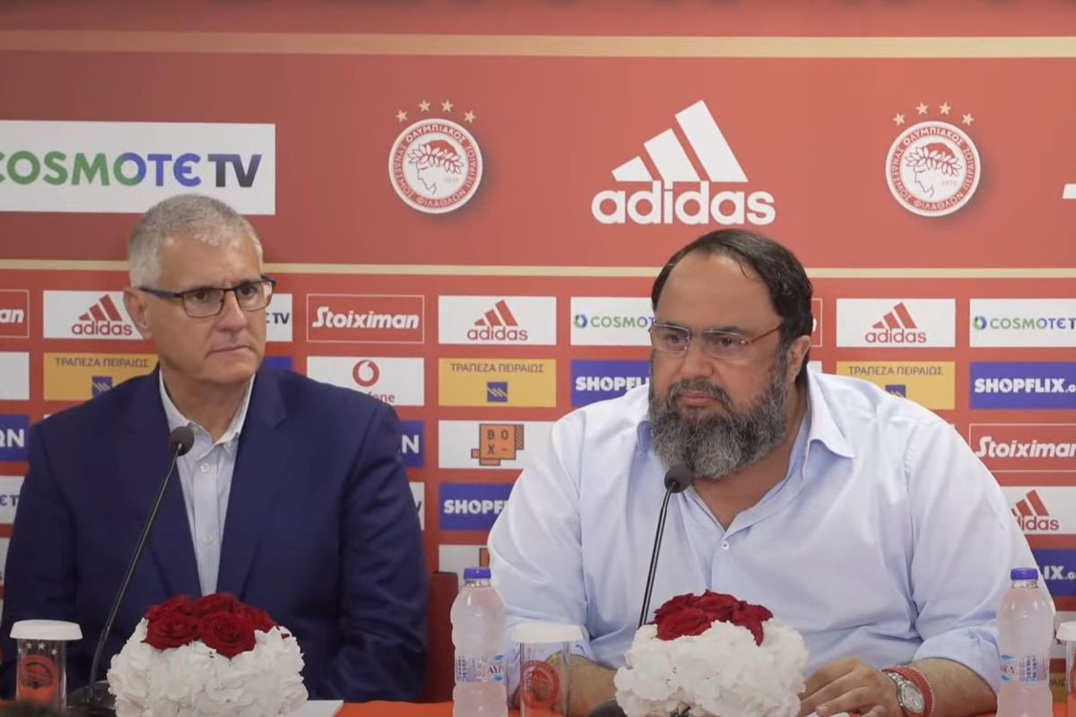 Μαρινάκης: «Ότι φτιάχνουμε στο Καραϊσκάκης το κάνουμε μόνοι μας – Περιφέρεια και δημόσιο δεν έχουν δώσει ούτε ευρώ»