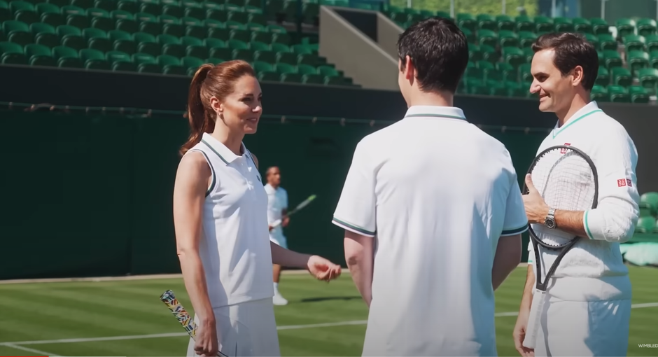 Η χημεία της Κέιτ Μίντλετον με τον Φέντερερ πυροδότησε ξανά τις φήμες πως είναι κάτι παραπάνω από φίλοι (vids)