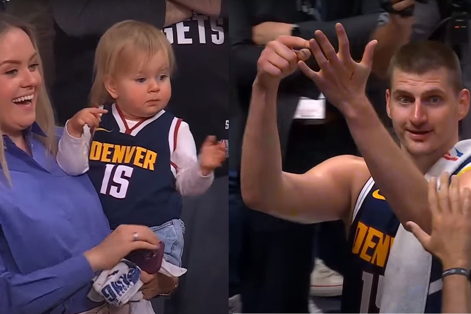 Ο Γιόκιτς κοίταζε την κόρη του και έδειχνε… δαχτυλίδι μετά το Game 1 (vids)