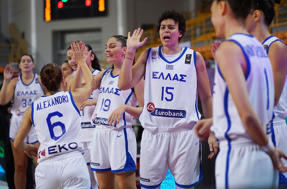 Η τελική πρόβα της Εθνικής ομάδας γυναικών στο 2o Τουρνουά «Βάσω Μπεσκάκη»