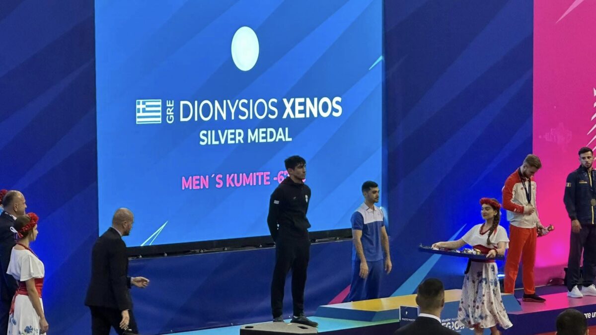 Τρία μετάλλια οι Έλληνες καρατέκα στους Ευρωπαϊκούς αγώνες