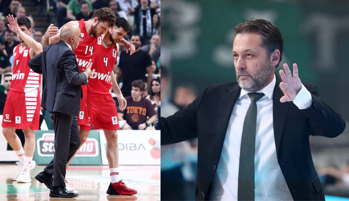 Μεγαλείο Σερέλη – Η πρώτη του ατάκα ήταν για τον τραυματισμό του Βεζένκοφ: «Πριν πω για τον αγώνα, θα μιλήσω για τον Σάσα» (vids)