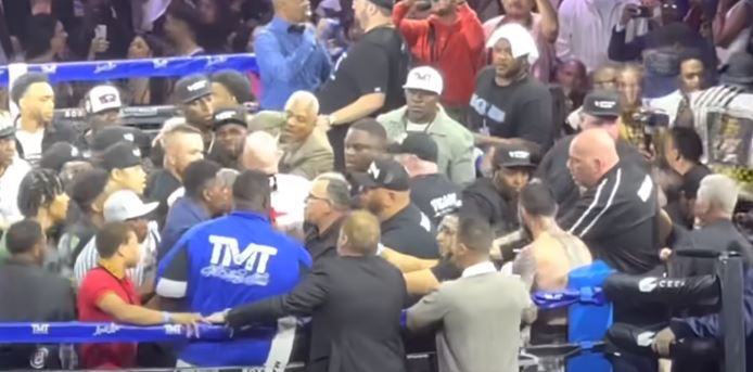 Σοκαριστικές σκηνές: Απίστευτο ξύλο του Μεϊγουέδερ με τον εγγονό γνωστού ανθρώπου της μαφίας (vid)