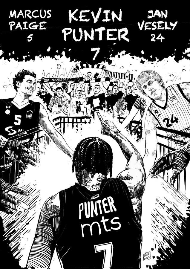 Εντυπωσιακό σκίτσο για τον «αθάνατο» Πάντερ από την Παρτίζαν!