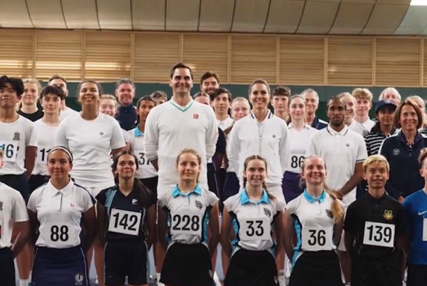 Ο Φέντερερ πήγε να σπάσει τη βασιλική παράδοση με φιλί στην πριγκίπισσα Μίντλετον!