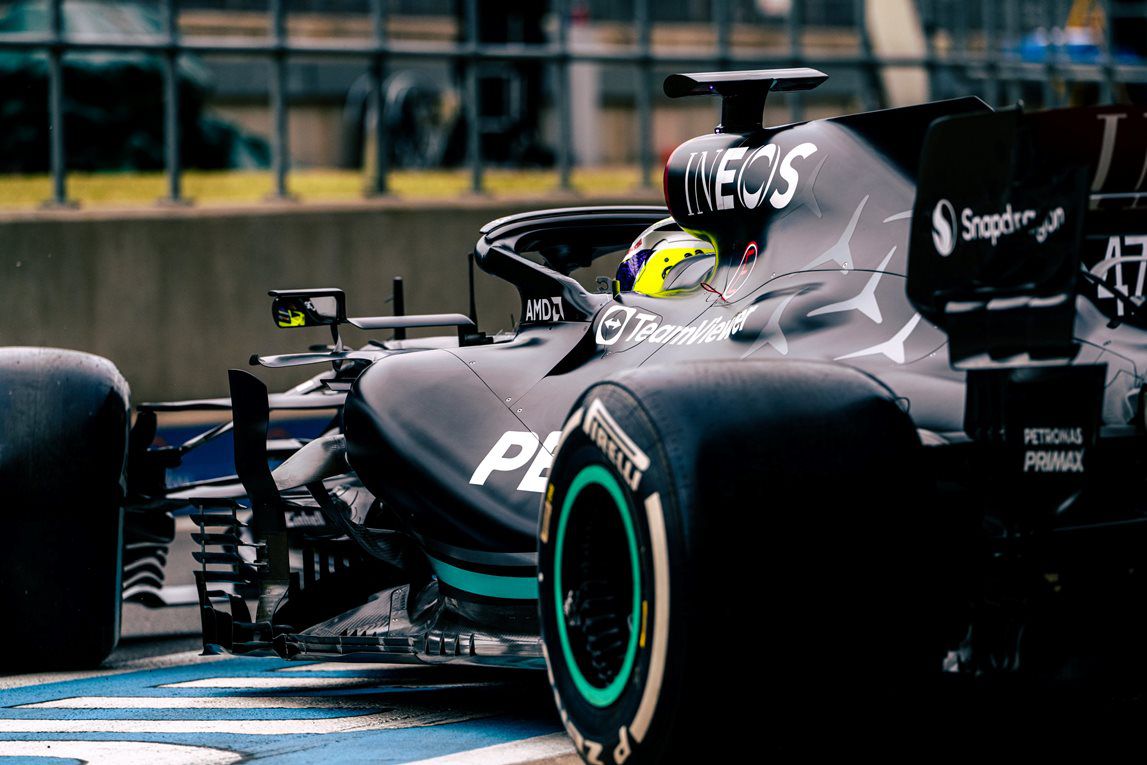 Δοκιμές της F1 με λασπωτήρες στο Σίλβερστοουν