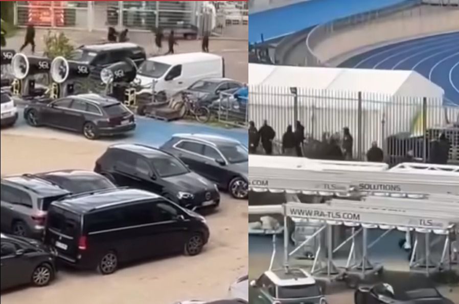 Επεισόδια και στο ματς των πιθανών αντιπάλων της ΑΕΚ – Πρόλαβε και επενέβη η αστυνομία (vid)