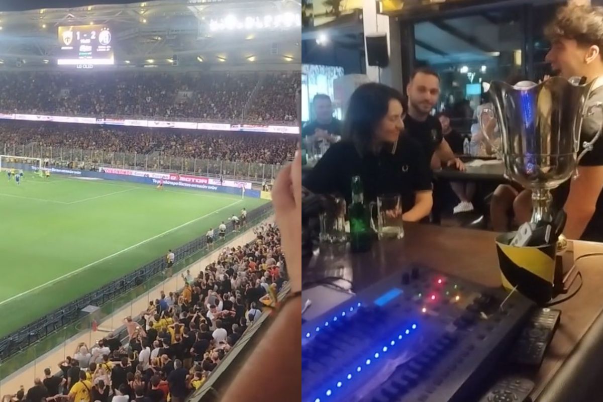 Κιτρινόμαυρη παράνοια: Οπαδός της ΑΕΚ είδε το γκολ του Βίντα κι έφυγε «σφαίρα» σε γειτονικό μαγαζί για το… «Freed From Desire»