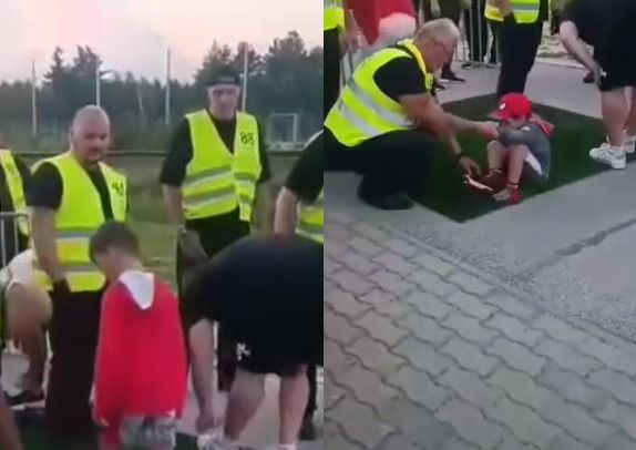 Σεκιουριτάδες έκαναν εξονυχιστικούς έλεγχους σε… μικρά παιδιά για επικίνδυνα αντικείμενα (vid)