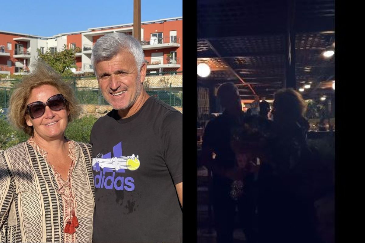 Το γλυκό φιλί των γονιών του Τσιτσιπά στα γενέθλια της μητέρας του
