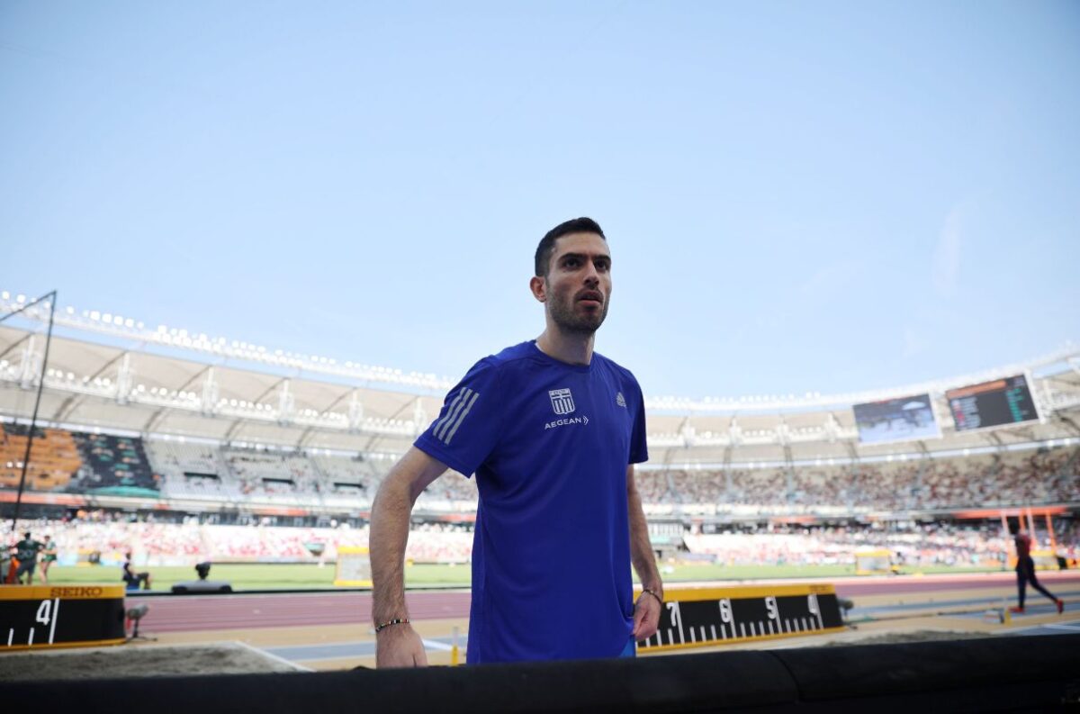 Έπος! Ο Τεντόγλου ξέδωσε με… δισκοβολία πριν τον τελικό του μήκους (vid)