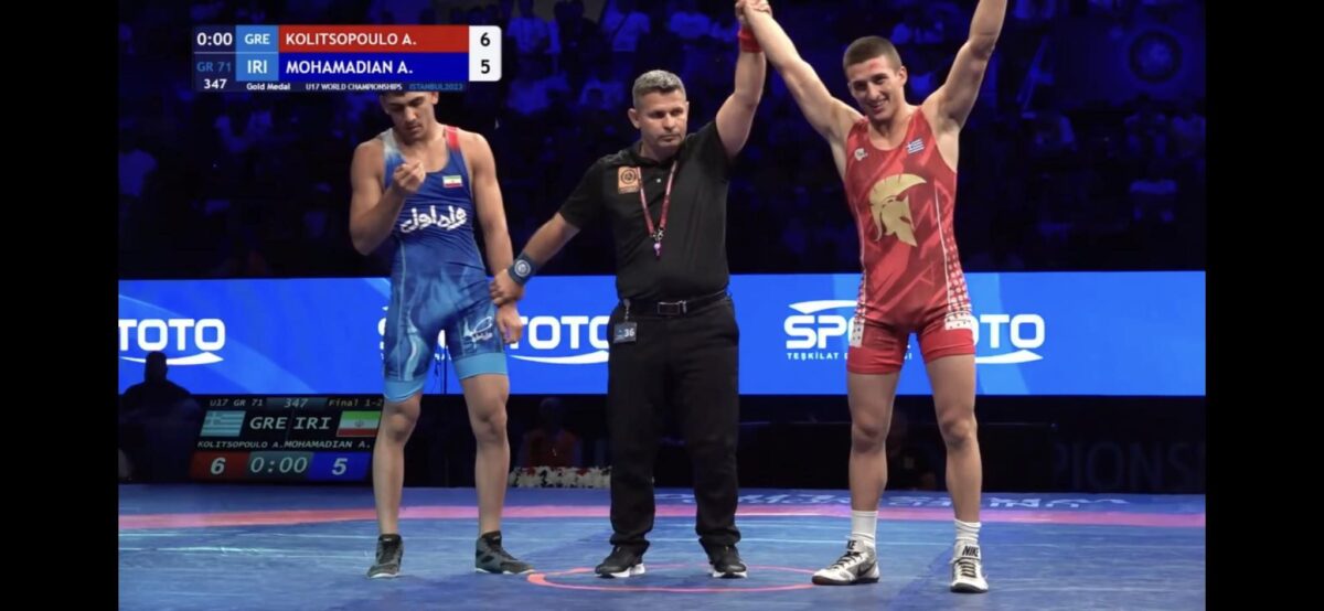 Παγκόσμιος πρωταθλητής ο Κολιτσόπουλος