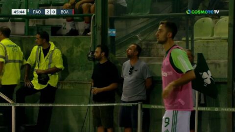 Τρομερή στιγμή στη Λεωφόρο: Αποθέωση και μήνυμα στήριξης σε Σπόραρ (vid)