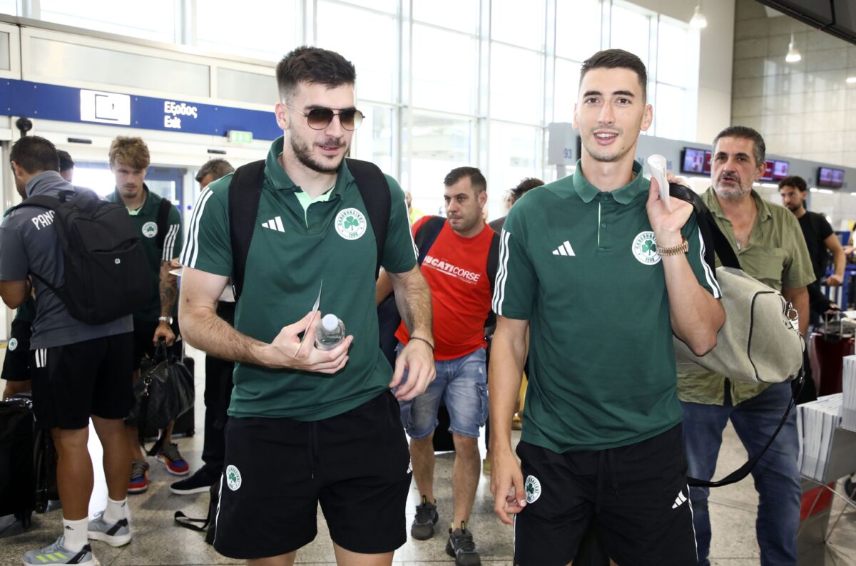 Παναθηναϊκός: Αναχώρησε για Μασσαλία η αποστολή