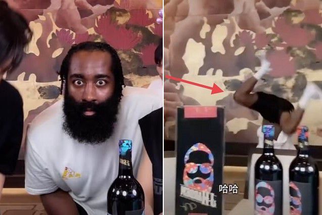 Ο Χάρντεν κάνει κωλοτούμπες από τη χαρά του – Τα νέα του κρασιά πούλησαν 10.000 φιάλες σε 5 δευτερόλεπτα! (vid)