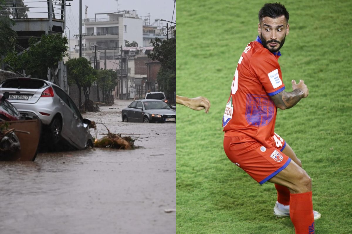 Δραματική αφήγηση του Παναγιώτη Μωραΐτη στο Sportal: «Δεν υπάρχει νερό και το ρεύμα κόβεται συνεχώς – Οι κάτοικοι του Βόλου πάλευαν για να σώσουν τις περιουσίες τους»