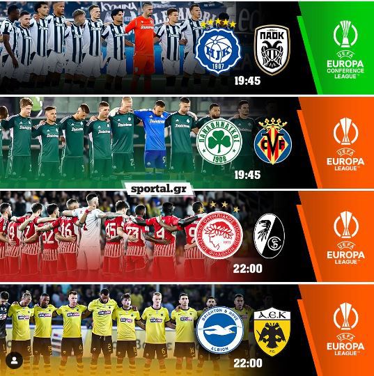 Οι συντάκτες του Sportal δίνουν τις προβλέψεις τους για την πορεία των ελληνικών ομάδων στην Ευρώπη (vid)