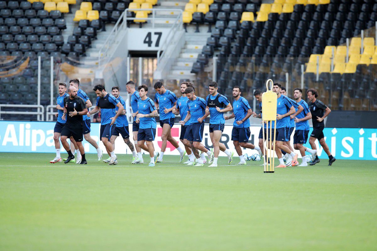 Χωρίς προβλήματα η τελευταία προπόνηση της  Εθνική πριν το Γιβραλτάρ – Με αλλαγές στην ενδεκάδα