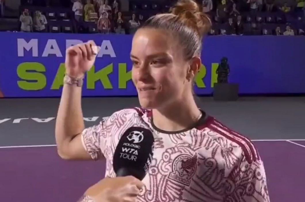 Με φανέλα του Μεξικού η Σάκκαρη: «Ελπίζω να μην τσαντιστούν στην Ελλάδα» (vids)