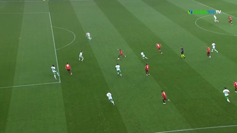 Φοβερό σουτ του Μπλας και 1-0 η Ρεν στα 57” (vid)