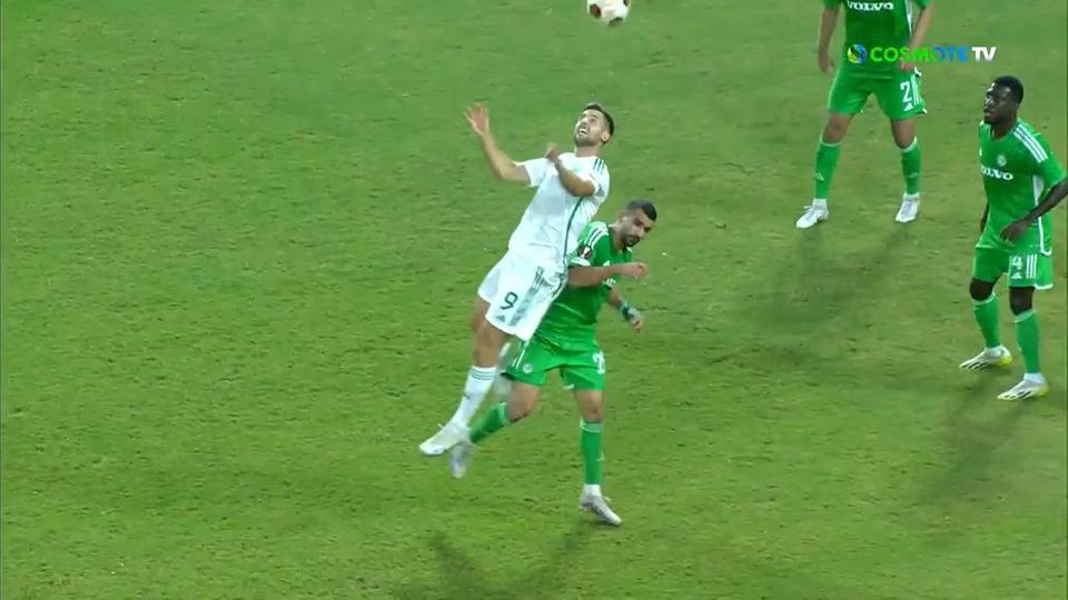 Το πέναλτι που δεν δόθηκε στον Παναθηναϊκό στο 85′ κόντρα στη Μακάμπι (vid)