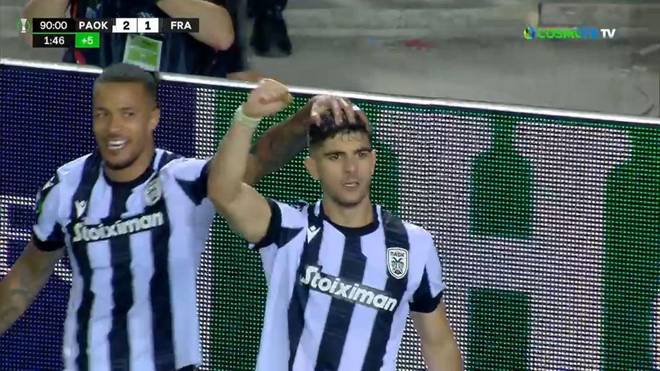 Λυτρωτής ο Κουλιεράκης για τον ΠΑΟΚ, 2-1 την Άιντραχτ στις καθυστερήσεις (vid)