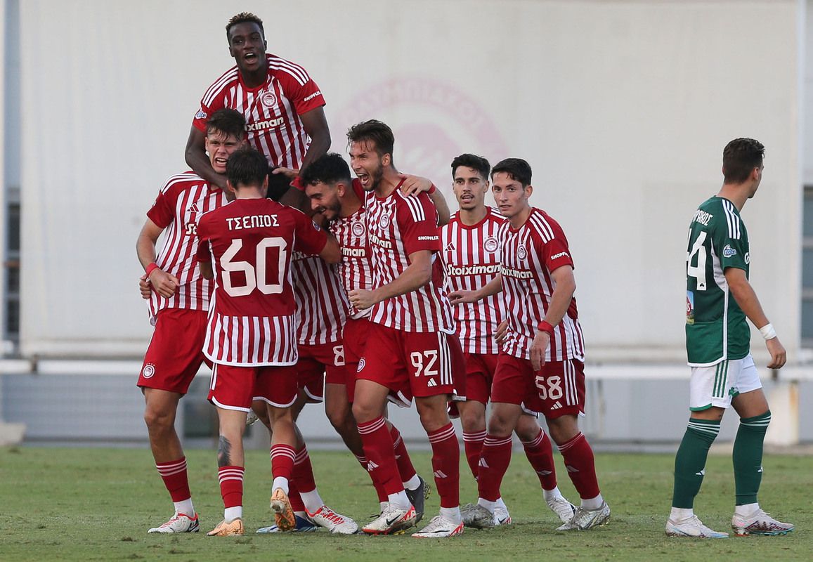 Ματσάρα στον Ρέντη, 3-1 ο Ολυμπιακός τον Παναθηναϊκό στο ντέρμπι των ομάδων Β’ (vid)