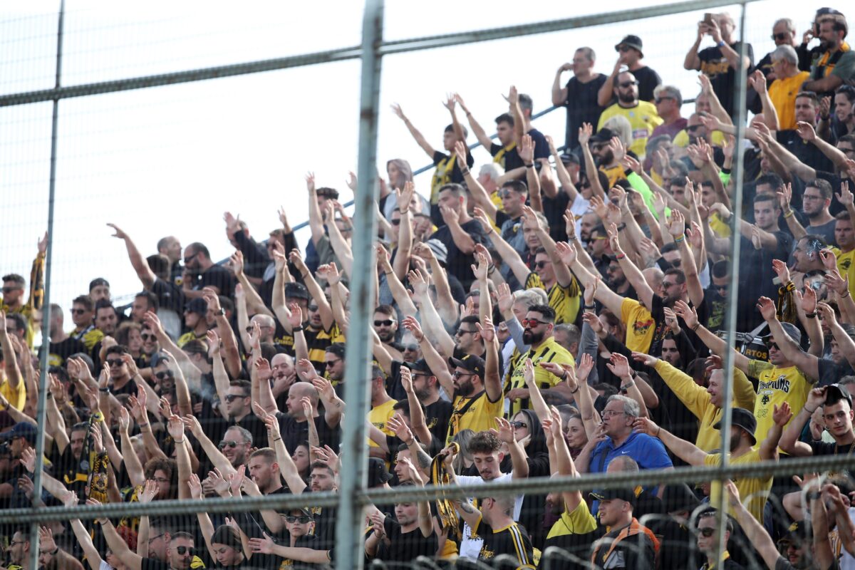 Κιτρινόμαυρη κατάληψη στην Τρίπολη: Θυμίζει… Opap Arena το «Θ. Κολοκοτρώνης» (gallery)