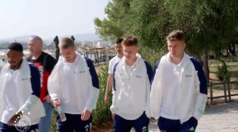 Οι παίκτες του Άγιαξ χαλάρωσαν στην Αρτέμιδα πριν το ματς με την ΑΕΚ (vid)