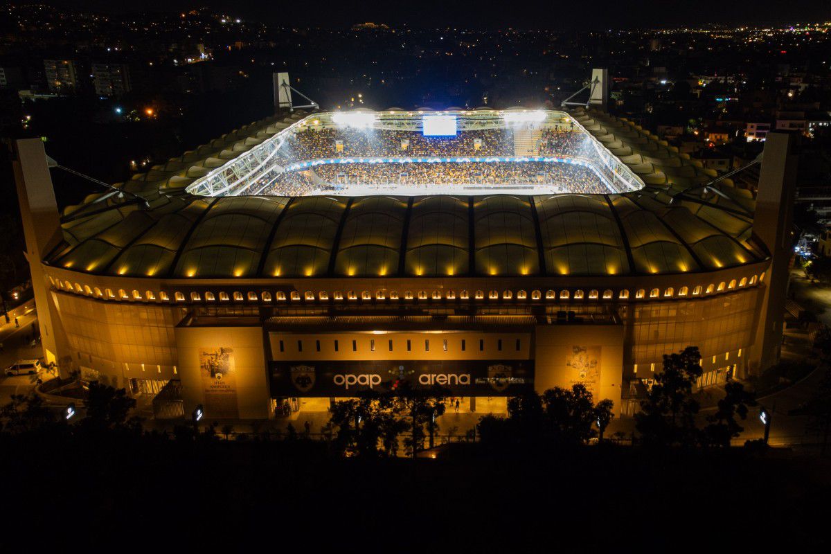 Το καλωσόρισμα της ΑΕΚ στην Μπράιτον στην «OPAP Arena»