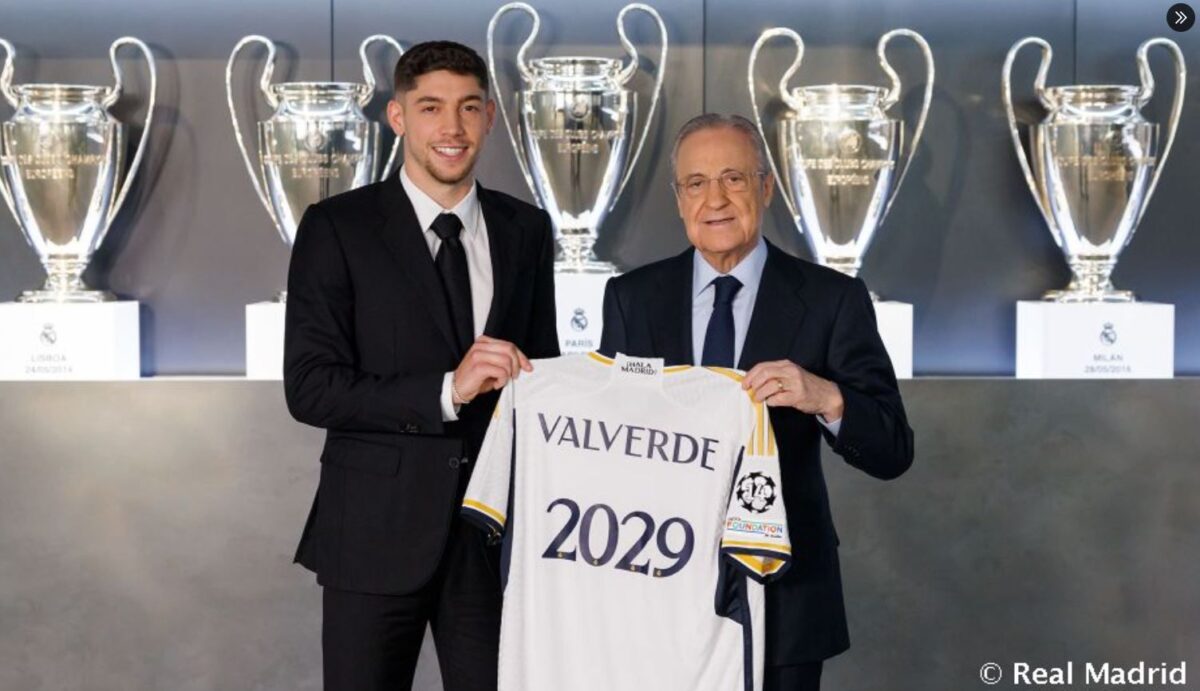 Στη Ρεάλ μέχρι το 2029 ο Φεντερίκο Βαλβέρδε