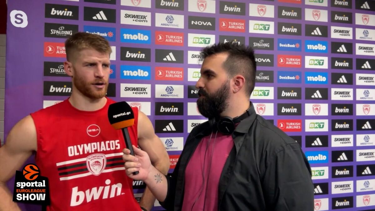 Ουόκαπ στο Sportal Euroleague Show: «Το final – 4 είναι πάντα στο μυαλό μας…»
