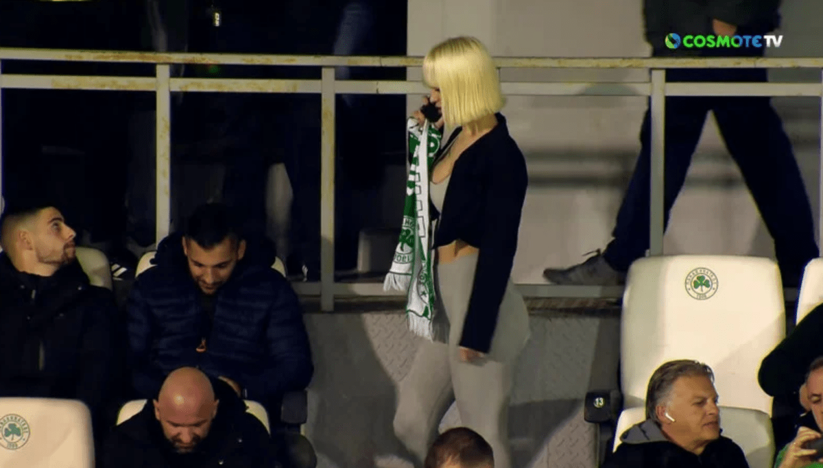 Η εντυπωσιακή ξανθιά που έκανε τη Λεωφόρο να… παραμιλάει στο Παναθηναϊκός-ΟΦΗ (pics)