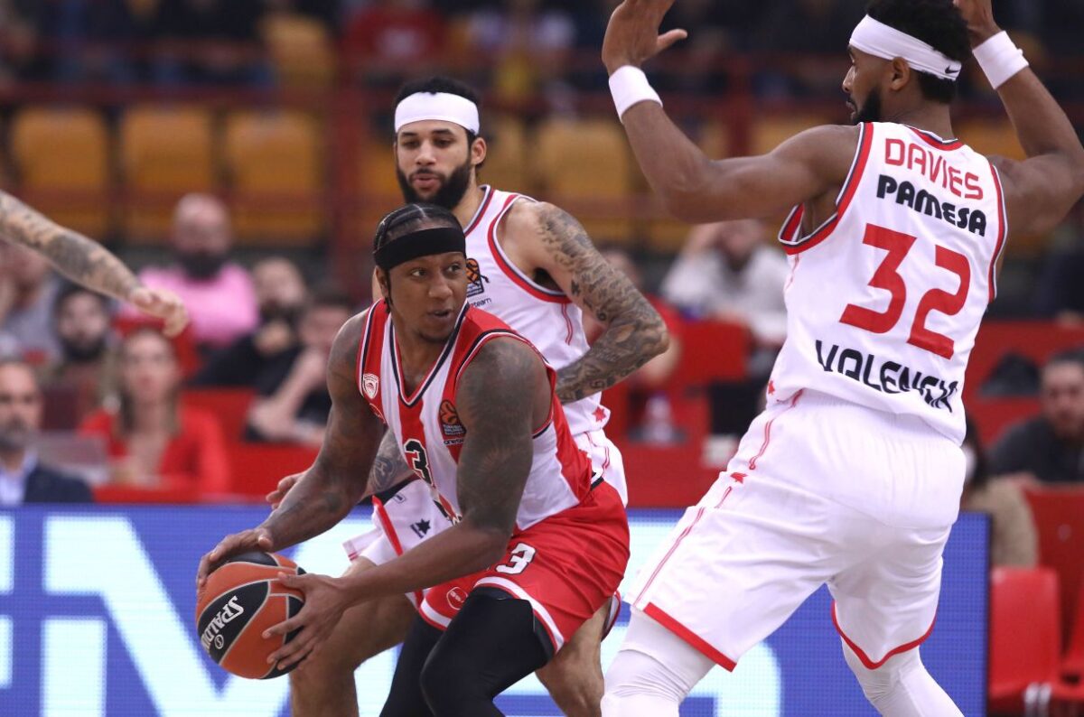 Η βαθμολογία της Euroleague μετά την ήττα του Ολυμπιακού από τη Βαλένθια