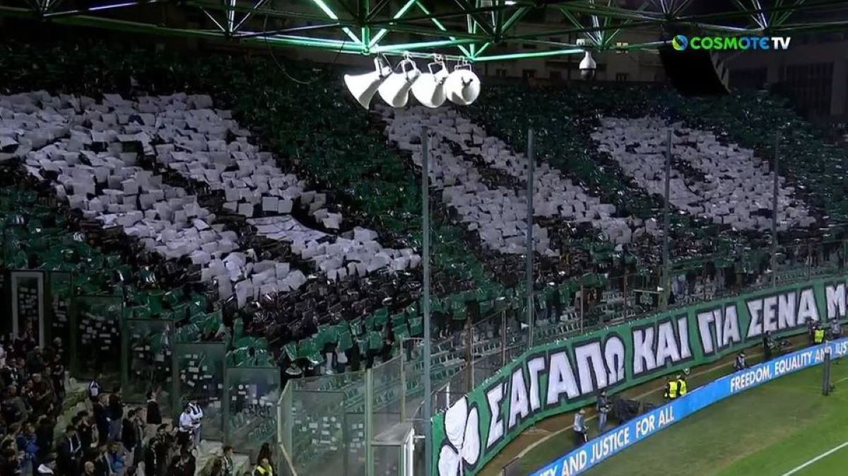 Εντυπωσιακό coreo από τους φίλους του Παναθηναϊκού (vid)