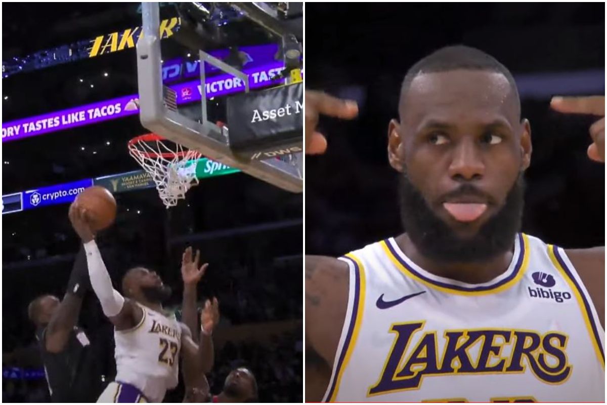 Ο ΛεΜπρόν σαν έφηβος κάνει 360° λέι απ στην πιο όμορφη φάση της αγωνιστικής στο ΝΒΑ (vid)