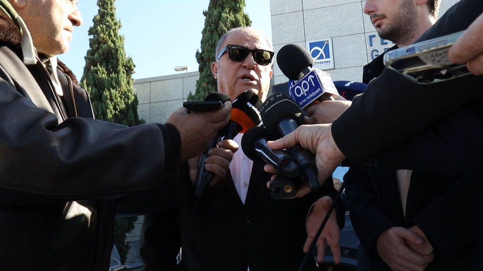 Η άφιξη του Φατίχ Τερίμ στην Αθήνα