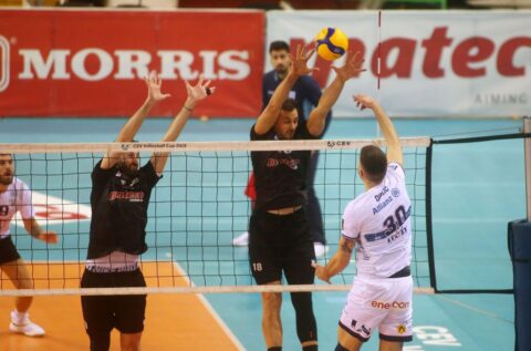 Ο ΠΑΟΚ αποχαιρέτησε το CEV Cup με δύο ήττες