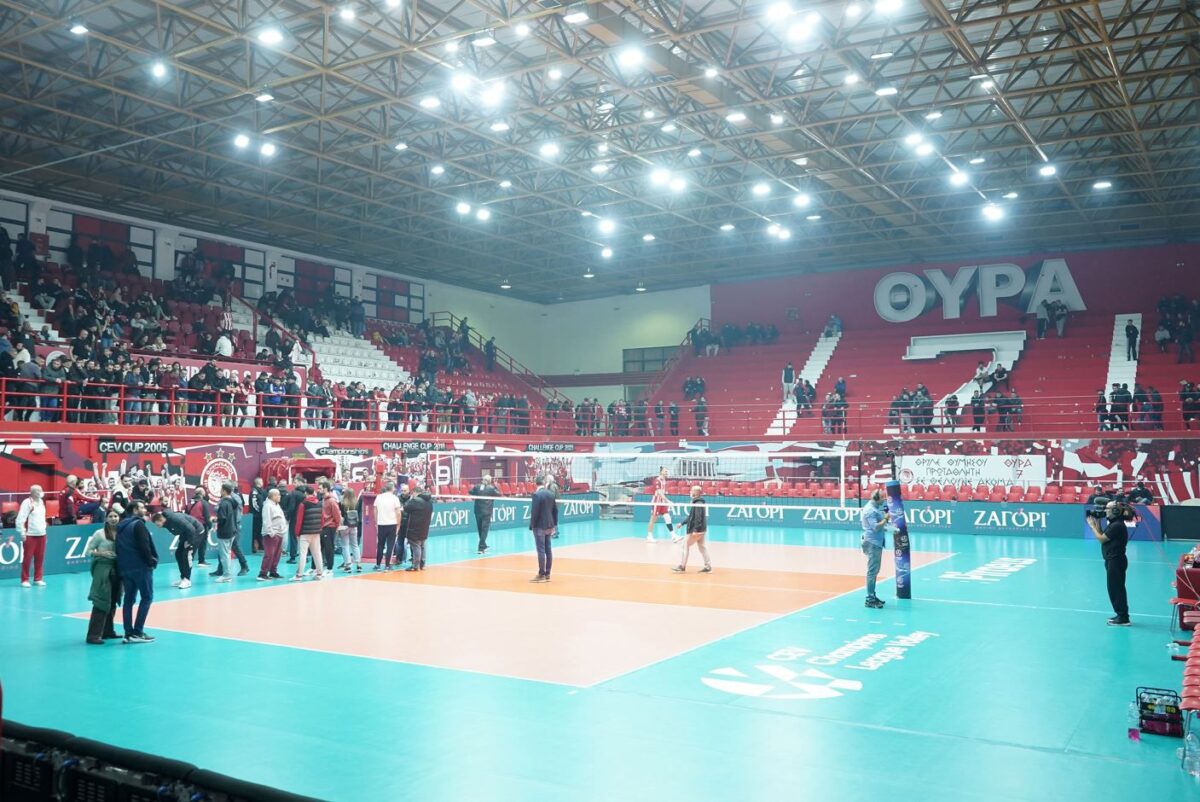 Κεκλεισμένων των θυρών και το ντέρμπι του βόλεϊ Ολυμπιακός – Παναθηναϊκός