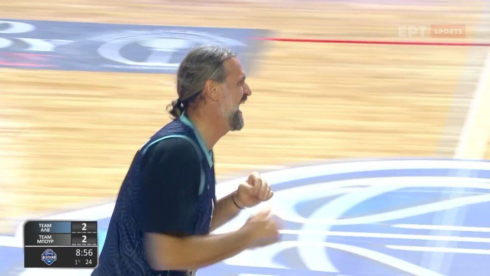 All Star Game: Αλβέρτης και Μπουρούσης δεν έχουν ξεχάσει την… τέχνη (vid)