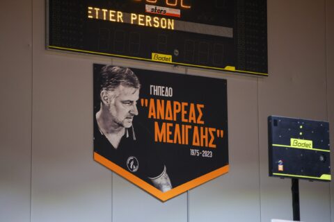Ο Προμηθέας τίμησε τη μνήμη του Ανδρέα Μελιγδή δίνοντας το όνομά του στην κεντρική σάλα του Promitheas Park