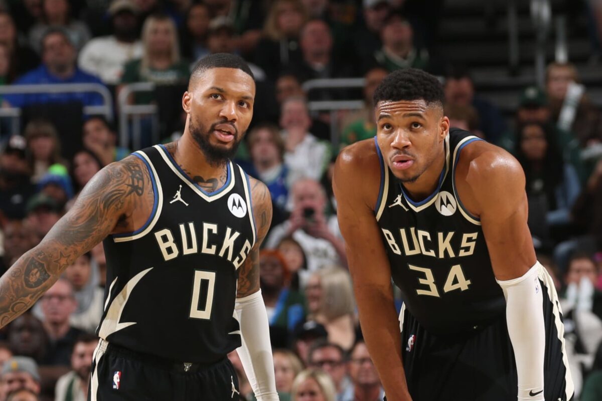 Οι τρομερές συνεργασίες των Αντετοκούνμπο και Λίλαρντ στη νίκη των Μπακς επί των Ουόριορς