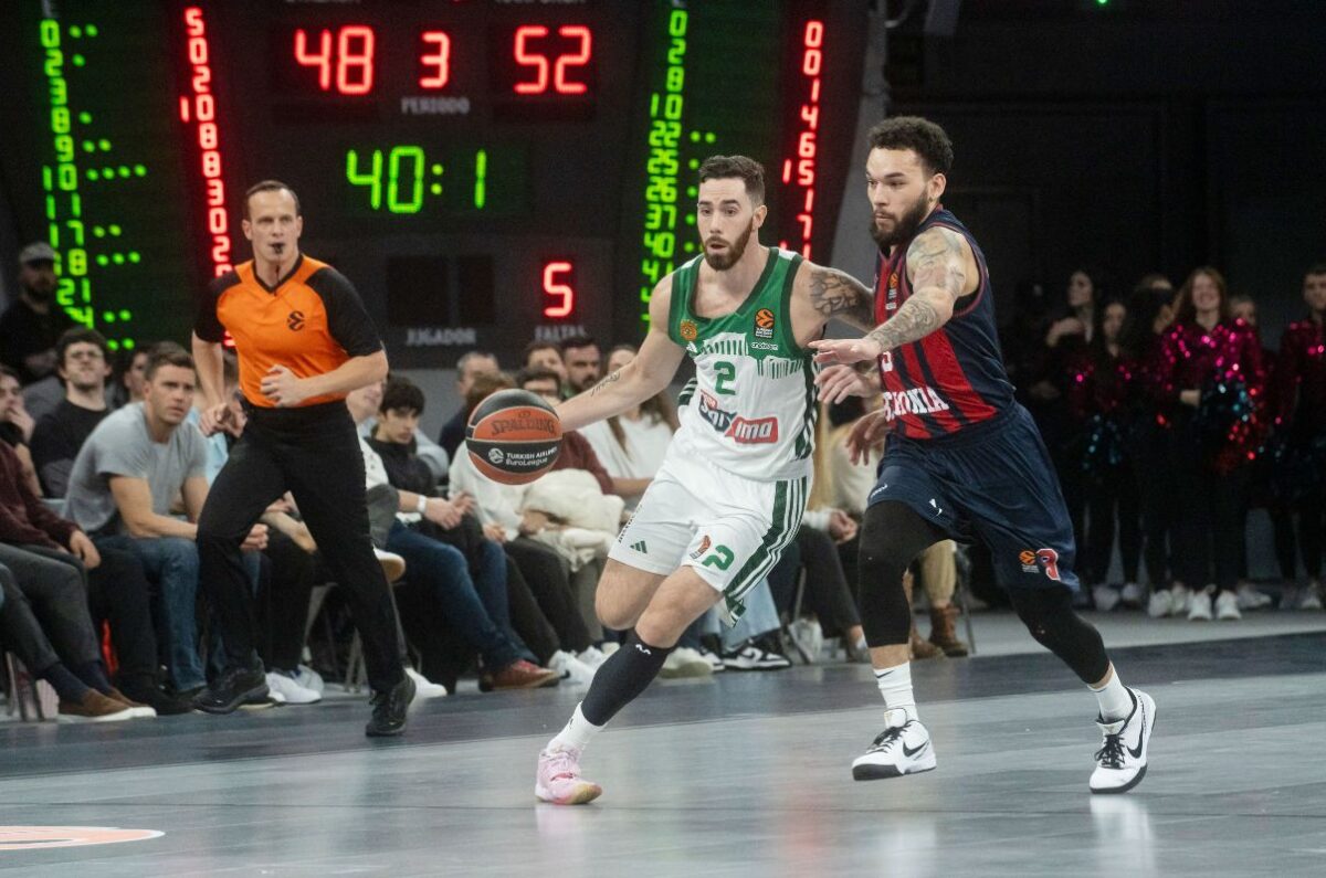 Τα highlights της ήττας του Παναθηναϊκού AKTOR από την Μπασκόνια