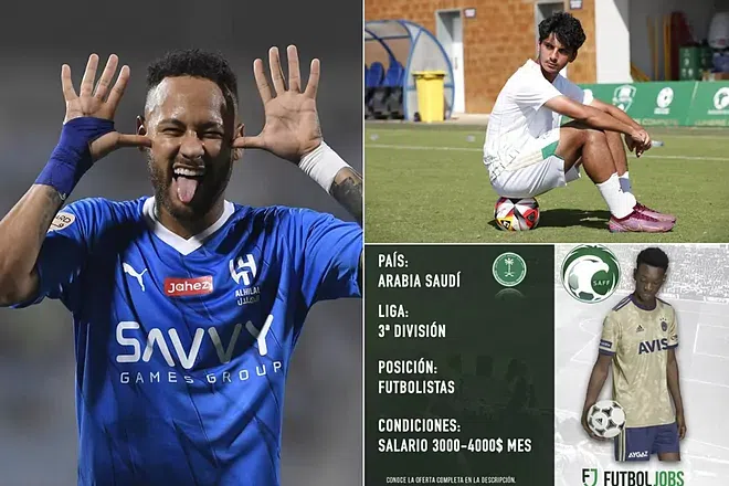 «Μισθός σχεδόν 4.000 ευρώ το μήνα και σπίτι», η Σαουδική Αραβία επιστρατεύει παίκτες για την τρίτη της κατηγορία