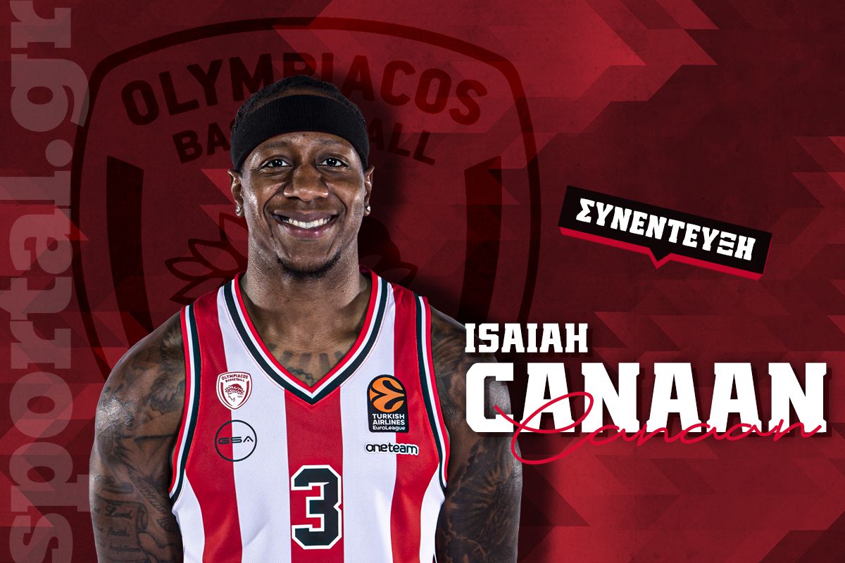 Ο Κάνααν στο Sportal: «Εντάξει, έφυγε ο Σλούκας. Και τι έγινε; – Στόχος μου να μείνω χρόνια στον Ολυμπιακό» (vid)