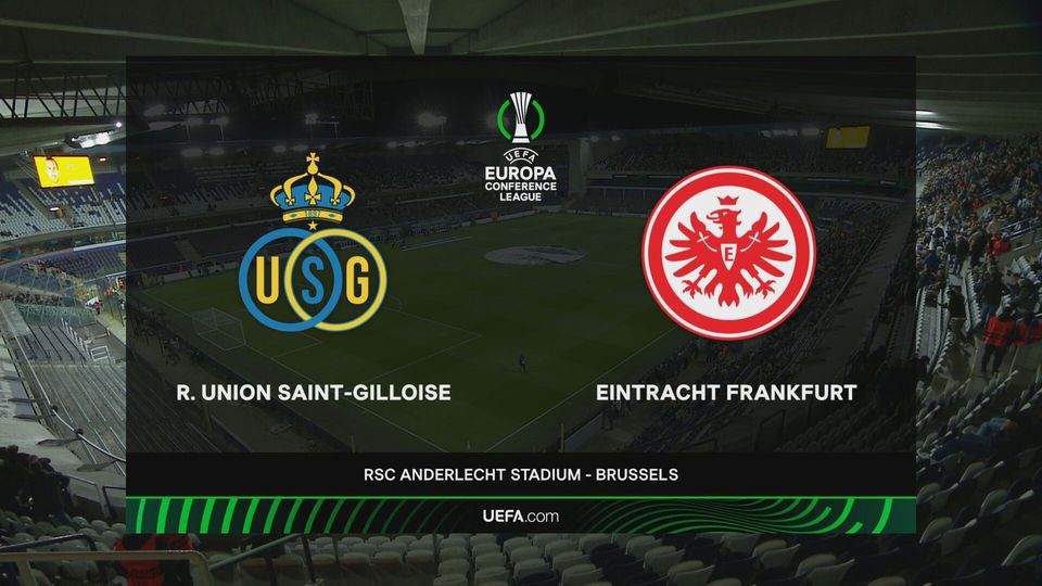 Τα highlighs της ισοπαλίας ανάμεσα στην Ουνιόν Σεν-Ζιλουάζ και της Άιντραχτ Φρανκφούρτης