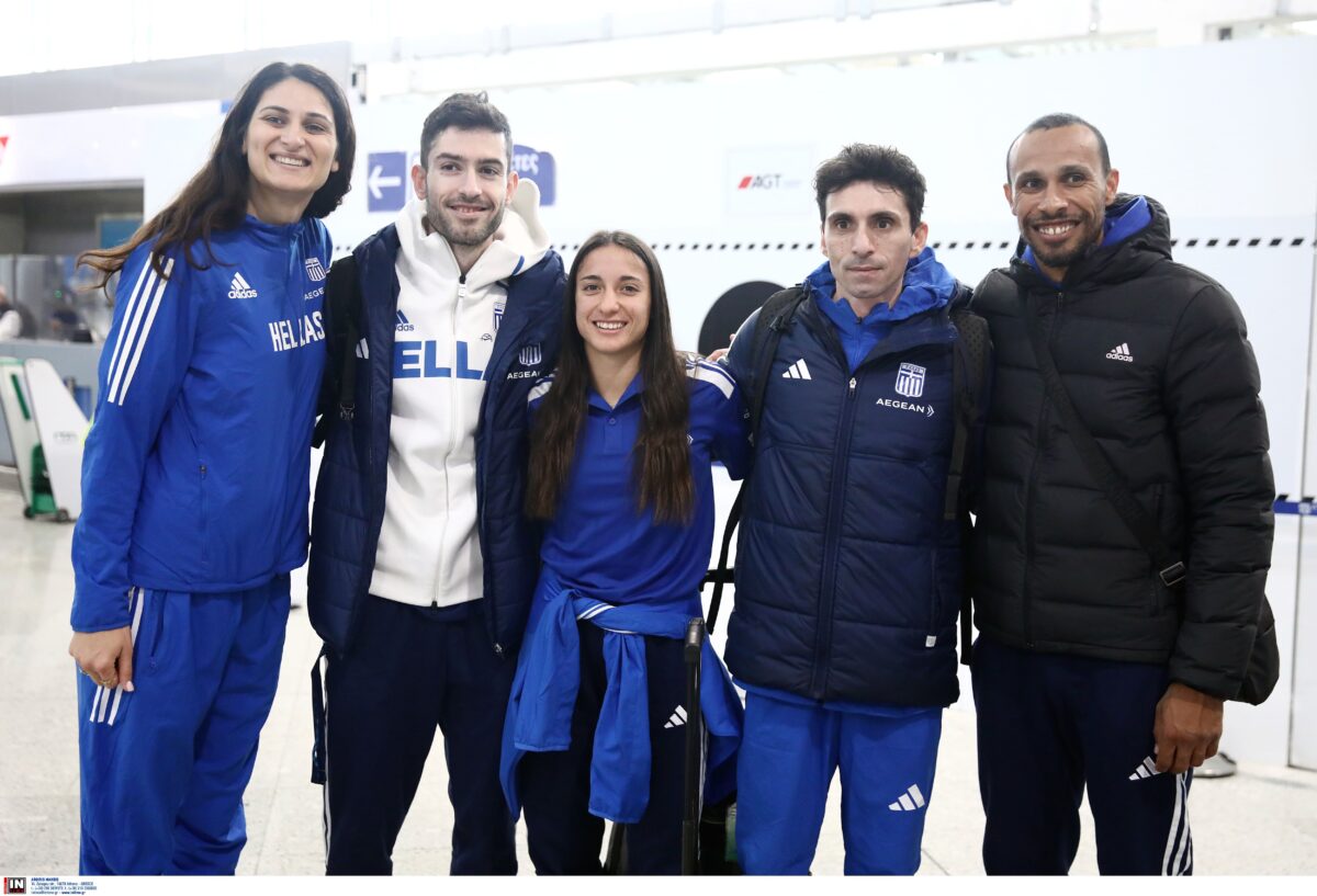 Αναχώρησε για το παγκόσμιο πρωτάθλημα κλειστού η ελληνική αποστολή